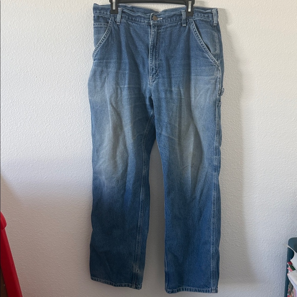 Carhartt Carpenter Dungaree Fit Jeans Size 36x32